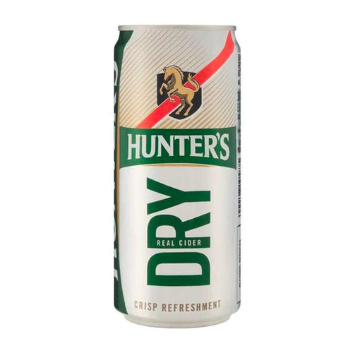Hunter's Dry Cider 300ml Single Can - SA2EU