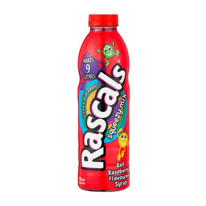 Rascals Red Raspberry Flavoured Syrup 750ml