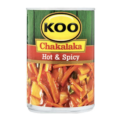 KOO CHAKALAKA HOT AND SPICY 410G CAN - South Africa 2 You