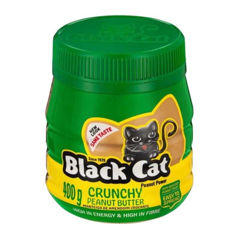Black Cat Peanut Butter Crunchy 400g - SA2EU