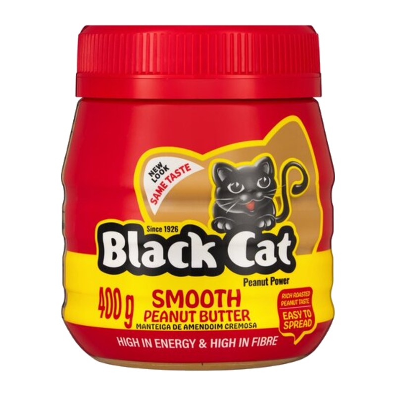 Black Cat Peanut Butter Smooth 400g - SA2EU