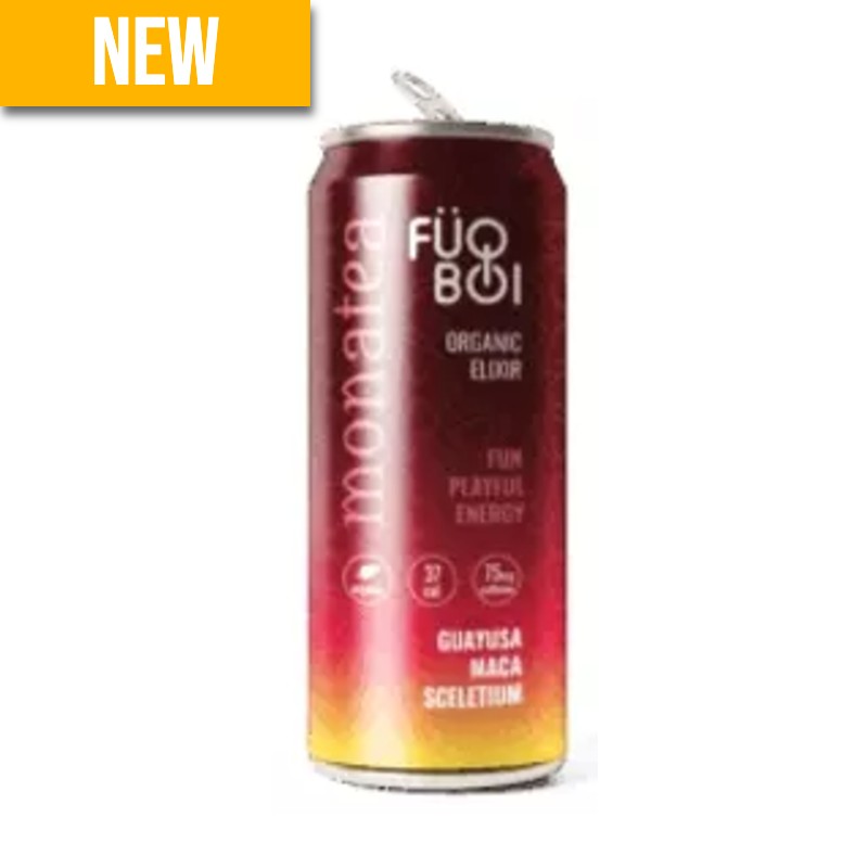 Monatea Füqboi (Pronounced “FOOK BWAH”) Natural Energy Drink 300ml