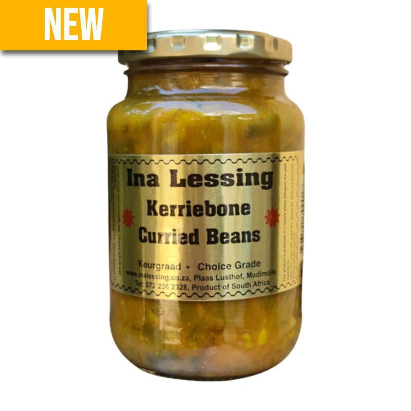 Ina Lessing Kerriebone (Curry Beans) 410ml Jar