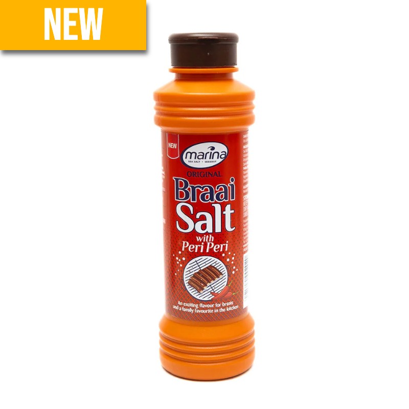 Marina Braai Salt with Peri Peri 400g Shaker