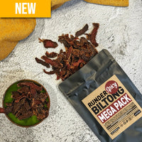 Runder Sliced Biltong Spicy MEGA PACK 450g