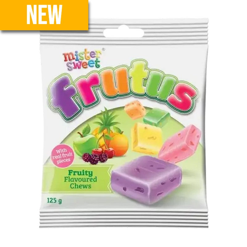 Mister Sweet Frutus Fruity Flavoured Chews 125g - SA2EU
