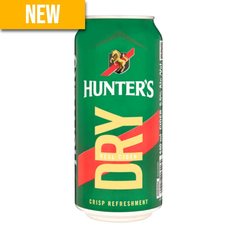 Hunter's Dry Cider 440ml Can