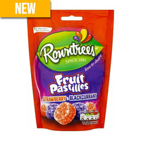 Rowntree's Fruit Pastilles Strawberry and Blackcurrant 143g (UK) - SA2EU