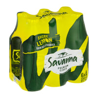 Savanna Angry Lemon Cider 6 pack 330ml Bottles