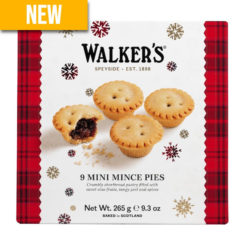 Walkers Luxury Mini Mince Pies 265g box (UK)