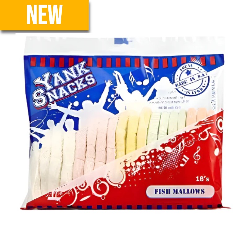Yank Snacks Mallow Fish 18's - SA2EU